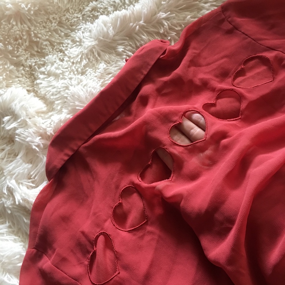 Heart Cut Out Top